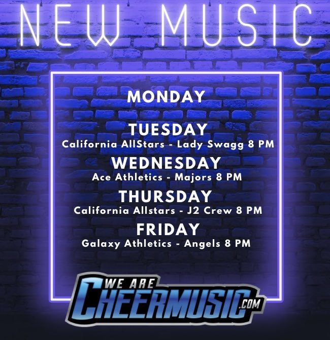 WeAreCheerMusic.com tweet media