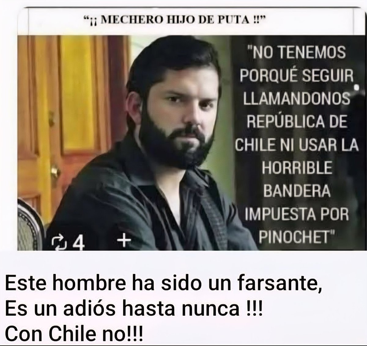 marce_amalia's tweet photo. La memoria nuestra es frágil,  sobretodo en política, miren lo que dijo este infelíz.. https://t.co/elK2DcujKB