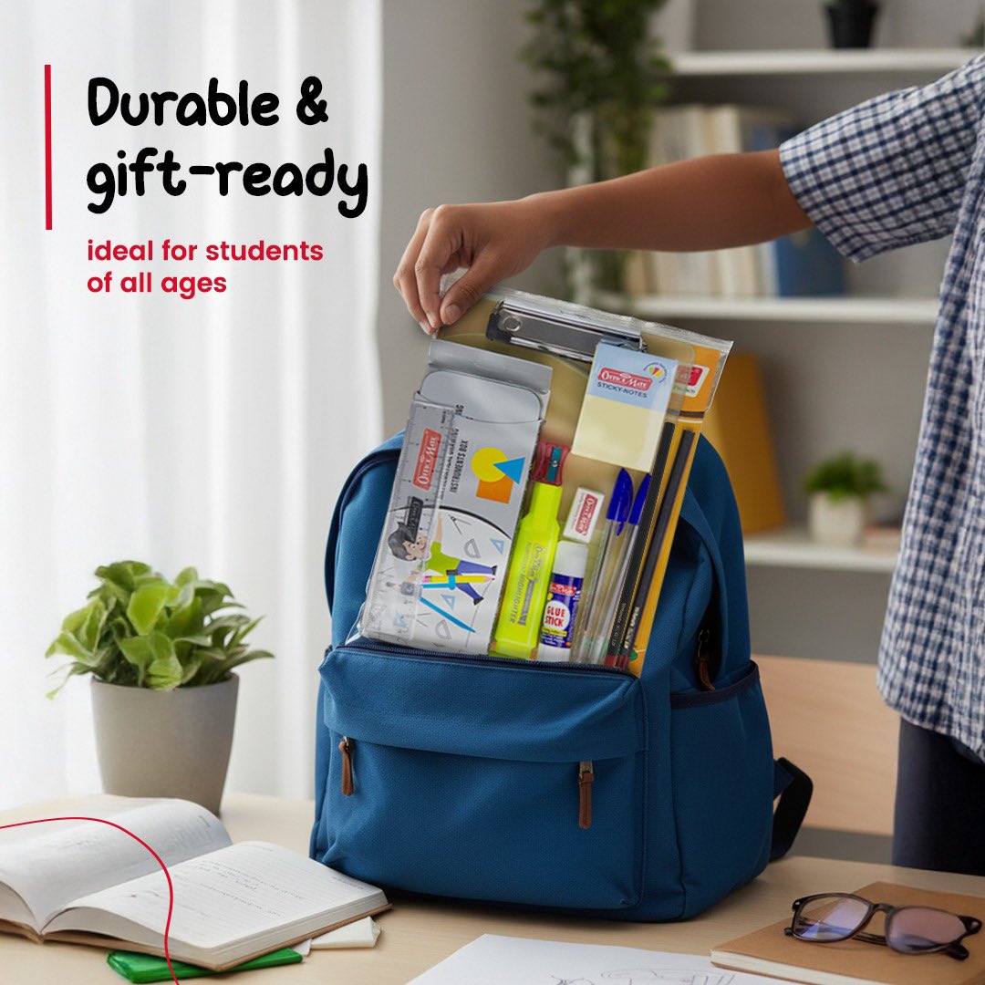 soniofficemate's tweet photo. Introducing the Back to School Kit for Students - a complete stationery set packed with 11 everyday essentials for smarter learning.
#soniofficemate #backtoschool #schoolsupplies #stationerykit #studentessentials #studyessentials #schoollife #stationerylover #studentsupplies https://t.co/TITHYLGrpD