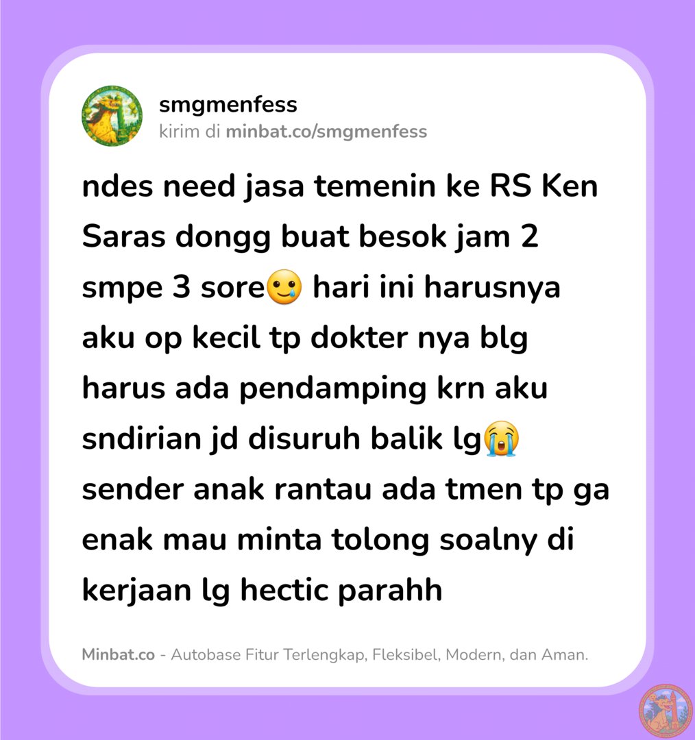 SEMARANG MENFESS tweet media