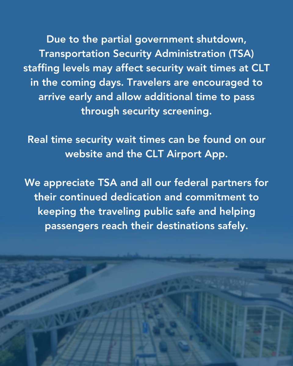 CLT Airport tweet media