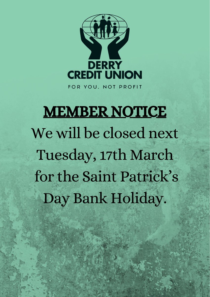 Derry Credit Union tweet media