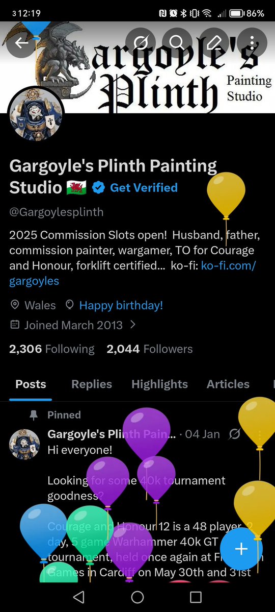 Gargoyle's Plinth Painting Studio 🏴󠁧󠁢󠁷󠁬󠁳󠁿 tweet media