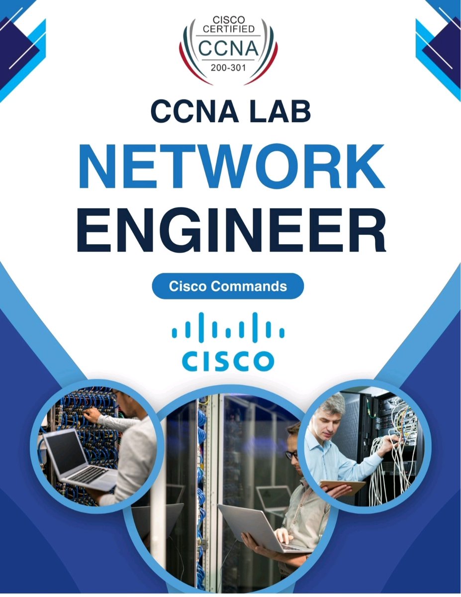 Learn Complete CCNA Lab 🔥🧑‍💻 

What you practice in CCNA Labs.

🔹 Basic network setup &amp; device configuration
 🔹 IP addressing &amp; subnetting labs
 🔹 Routing &amp; switching (Static, RIP, OSPF)

Download Links :drive.google.com/drive/folders/…