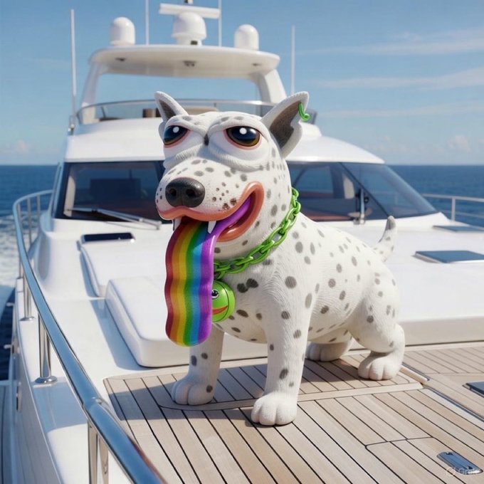 🛥️ Rainbow tongue out, full Pepe energy on the $ZEUS yacht 🌈🐸

🐕  Chain heavy, vibes immaculate — this is what winning looks like frens!  <a href="/pepesdog_/">Pepe's Dog Community Take Over</a> $ZEUS  

pepes.dog   

CA: 0x0f7dC5D02CC1E1f5Ee47854d534D332A1081cCC8  #memecoins