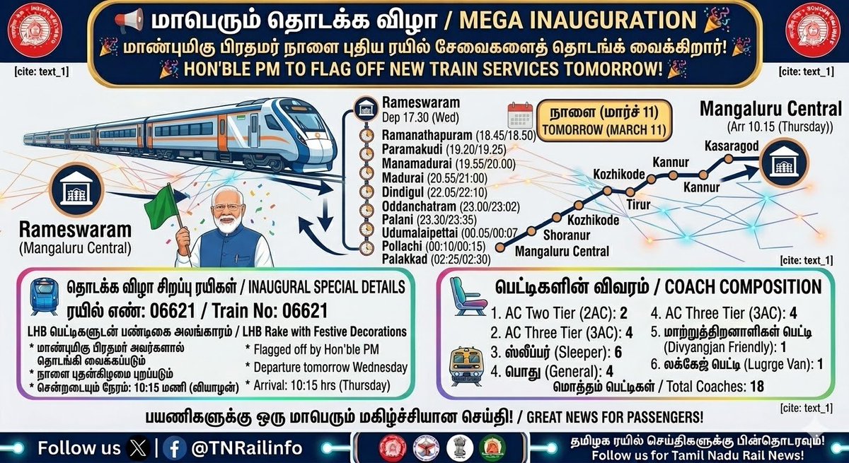 ரெயில் தகவல் | TN Rail Info tweet media