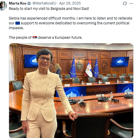 KragelNadja's tweet photo. Kako je sploh mogoče, da je Marta Kos, sodelavka tajne politične policije v prejšnji državi, postala evropska komisarka!? MARTA KOS #SDV #UDBA? COMMISSIONER ''Marta Kos as a reliable collaborator of the communist secret police.'' https://t.co/NB241dEZFc