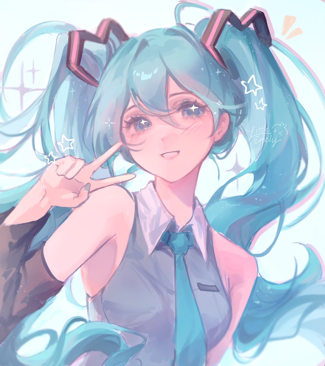 _LittleEmely_'s tweet photo. 2.5hr  #ミクの日 https://t.co/u23asLmd62
