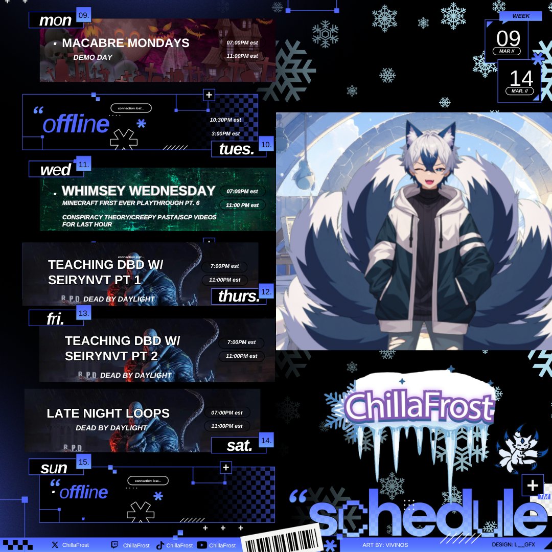 ChillaFrost (@chillafrost) on Twitter photo 