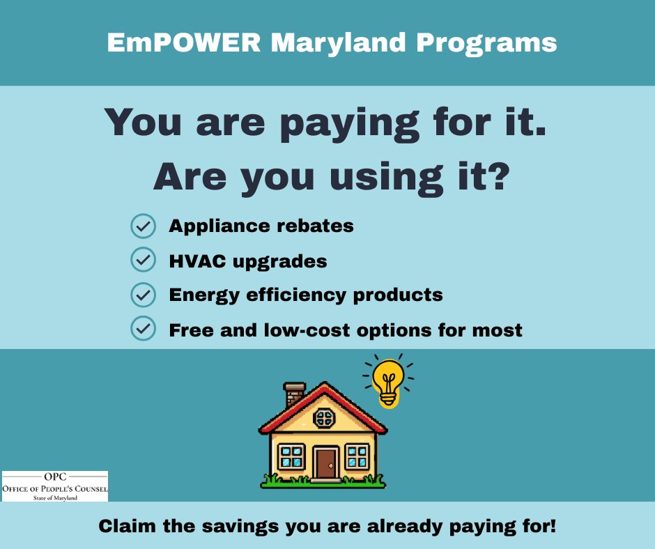 Maryland Office of People's Counsel tweet media