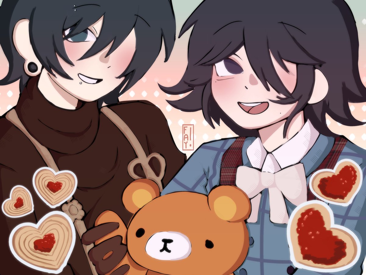 Happy #saiouma day !!! ((⁠ ⁠˘⁠ ⁠³⁠˘⁠) #danganronpa