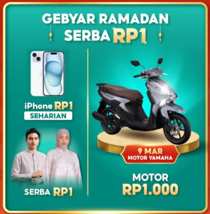 barus90190405's tweet photo. kalau beneran dapet iphone 15 Rp1 seharian dari promo puncak shopee sih fix ini ramadan paling beruntung tahun ini 😭 #PuncakBigRamadanSaleShopee https://t.co/AKUFcrLcvP