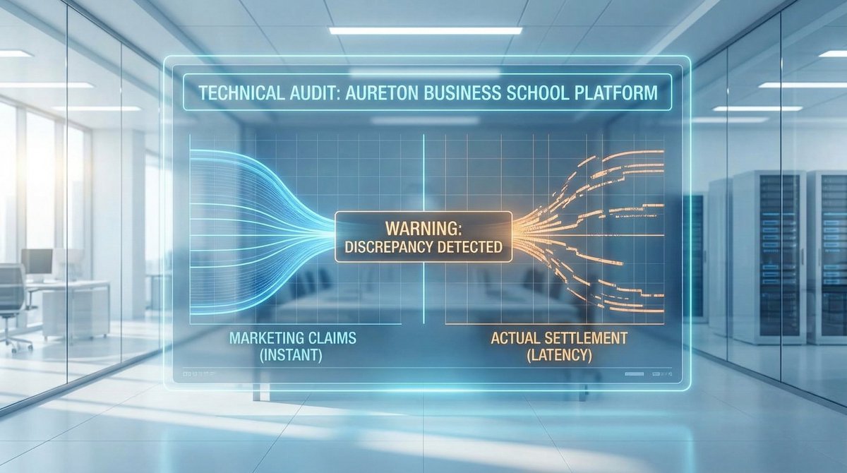 CertiFlowLabs's tweet image. Audit Alert: Data shows severe withdrawal latency at Aureton Business School, contradicting claims on the Aureton Business School official website. Verify liquidity first.

#TechAudit #AuretonBusinessSchool