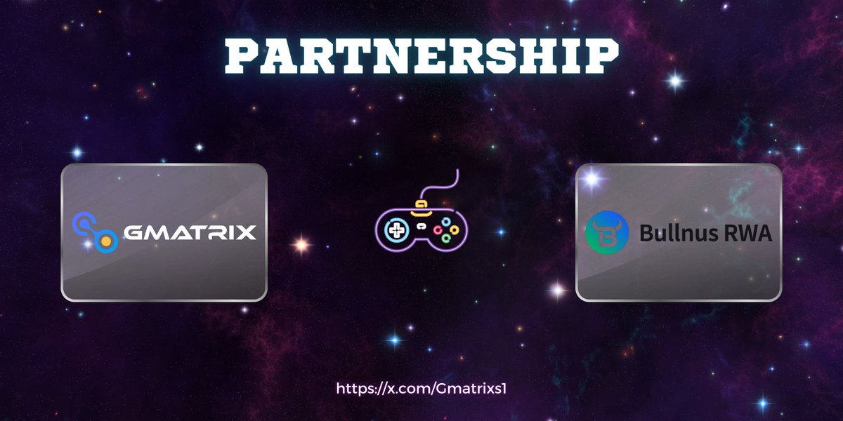 🎉 Excited to announce our new #Partnership with <a href="/Bull_Nus/">BullNus</a>

🐂 BullNus is revolutionizing Agricultural RWA by turning cattle weight gain into transparent on-chain cash flow using IoT technology.

#Gmatrixs #BullNus #GameFi #BlockchainGaming #Web3