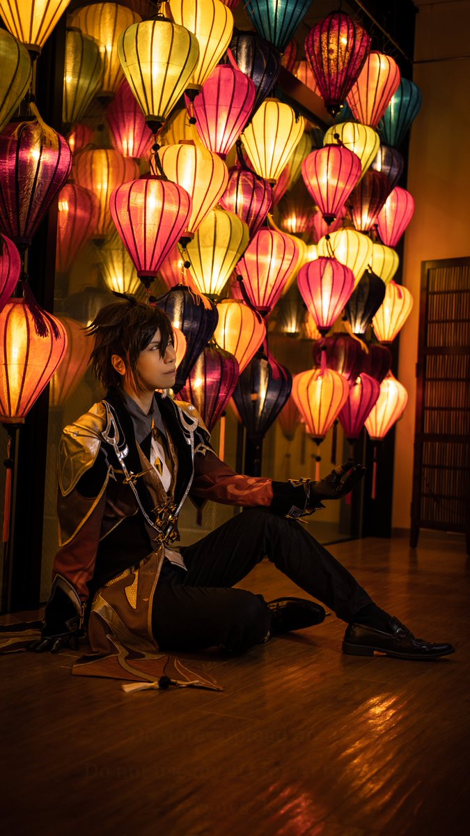 【コスプレ写真】  
原神 / Genshin Impact
鍾離 / Zhongli

　　　海灯祭を祝して

撮影 / sizimiさん <a href="/sizimi503/">sizimi2号📷</a>
#genshinimpactcosplay
#コスクラ