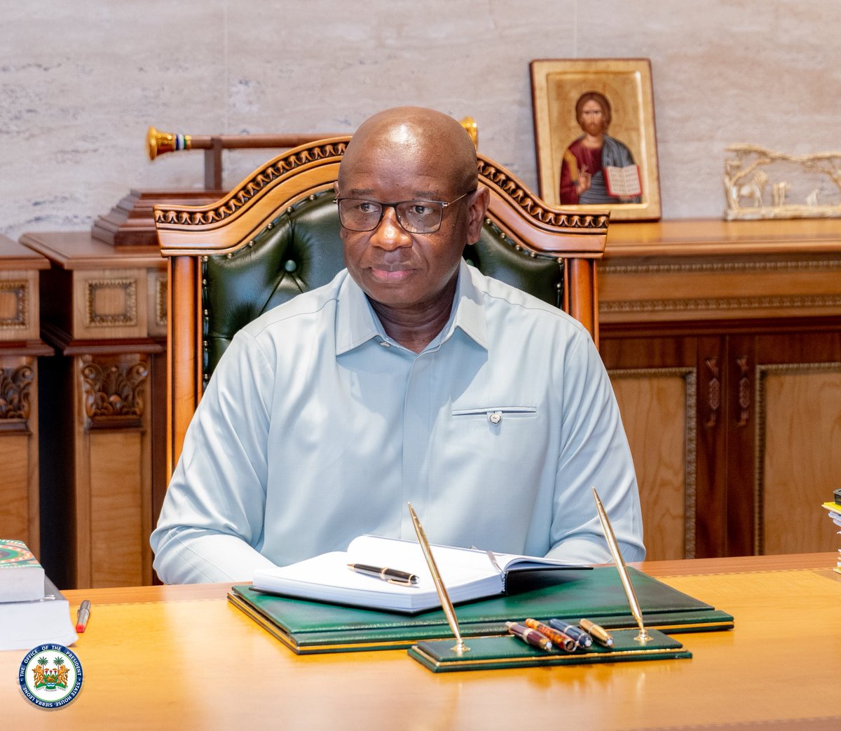 Julius Maada Bio tweet media