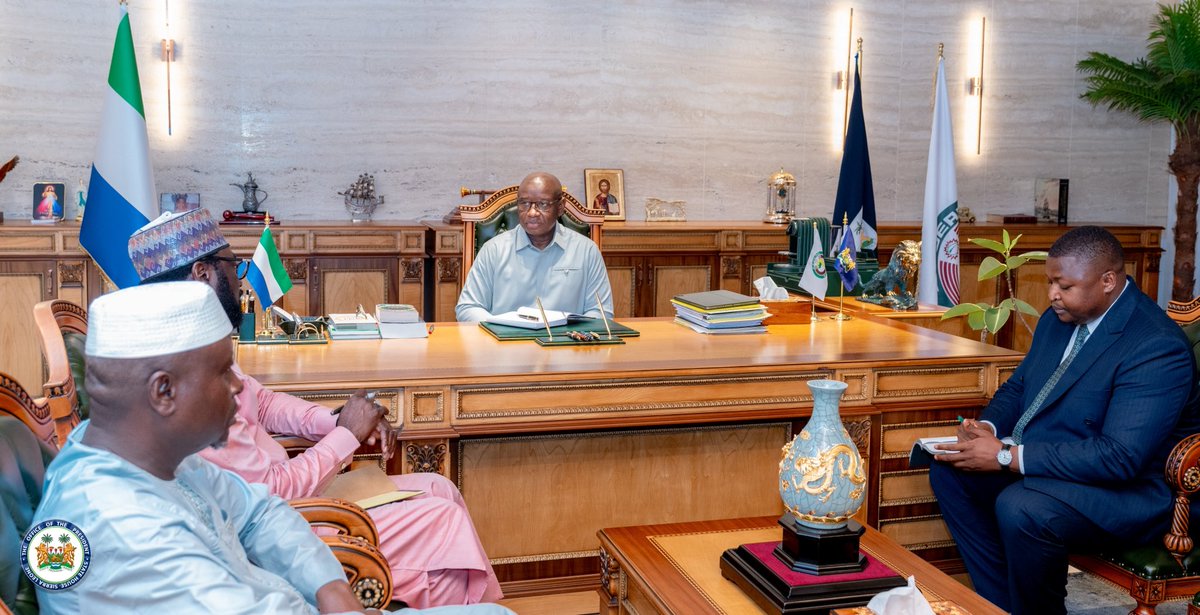 Julius Maada Bio tweet media