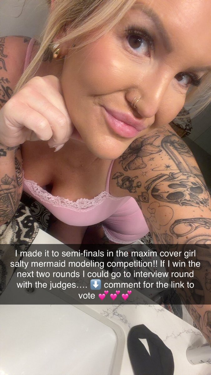 bby_bunny_4you's tweet photo. Go vote for me!!
https://t.co/WBTFk6qkYD
#maxim #covergirl #saltymermaid #model #modelcontest #voteforme https://t.co/XGS5wfTYl1