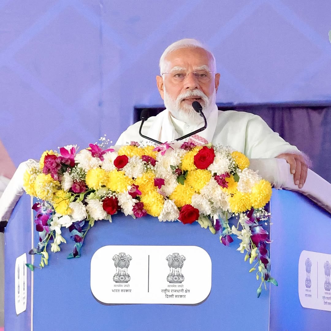 axis_event's tweet photo. Inauguration of key Delhi Metro corridors by Hon’ble Prime Minister Shri @narendramodi Ji 

With the completion of the Majlis Park–Maujpur Babarpur section of the Pink Line, Delhi now has India’s first fully operational Ring Metro network

Event Managed by Axis Communications https://t.co/9Go61sEZ98
