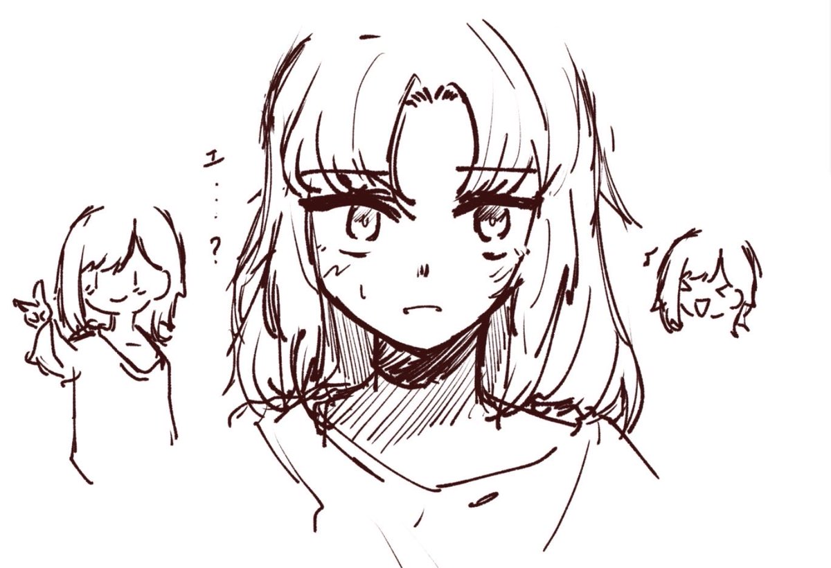 顔周りで力尽きた理眼とそれに群がる淪