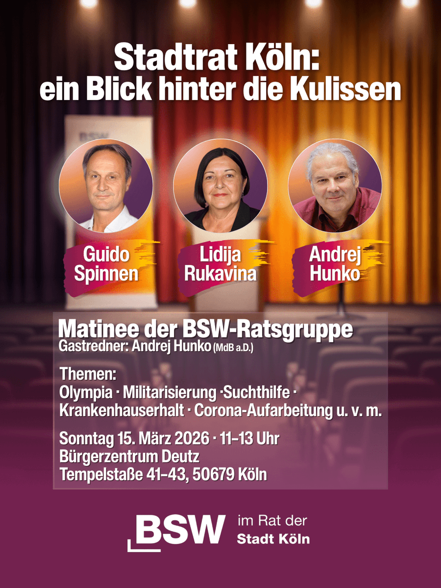 BSW Köln 🇩🇪 tweet media