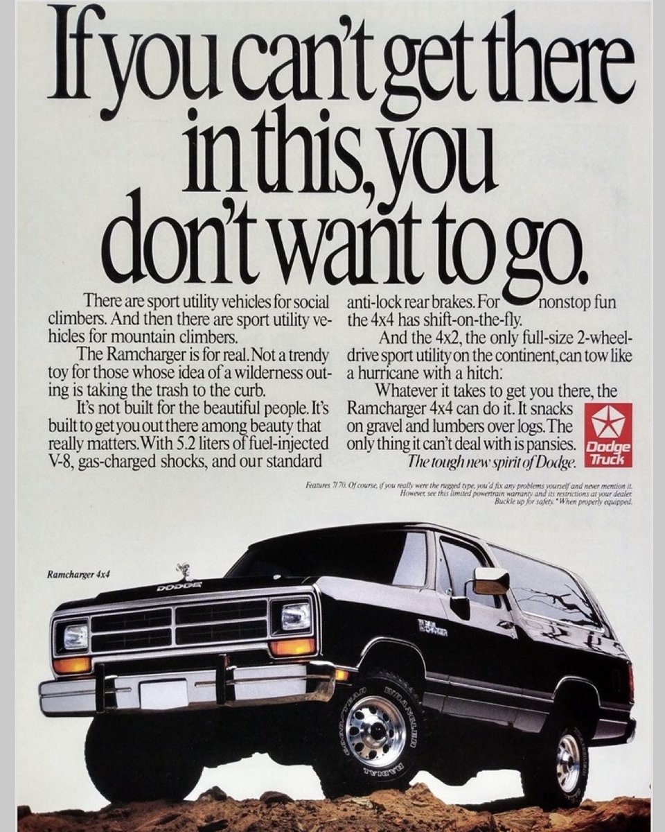A bold statement for a bold truck!