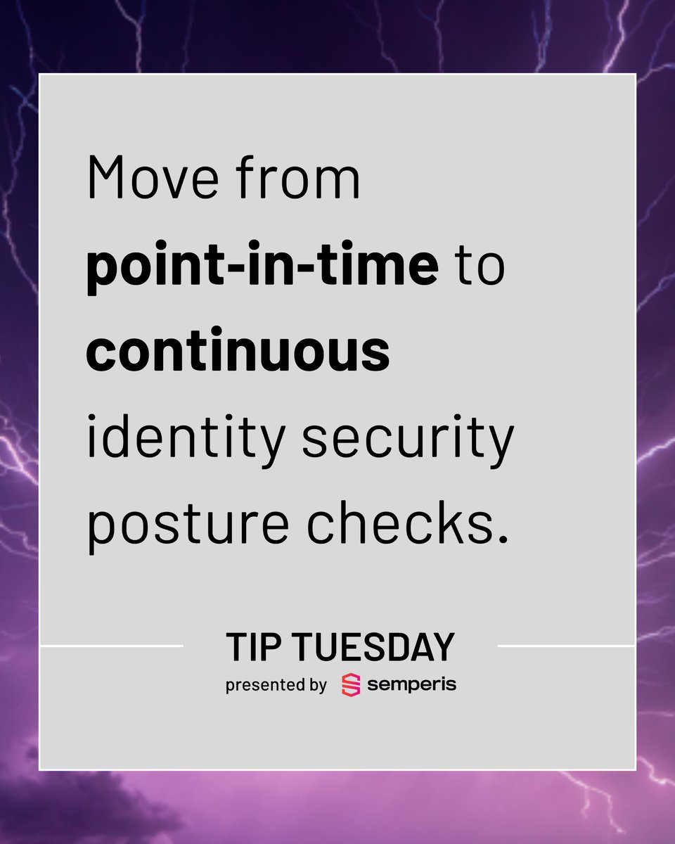 Semperis tweet media