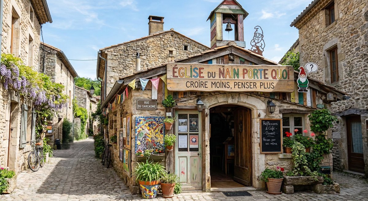 Eglise du Nain Porte Quoi tweet media