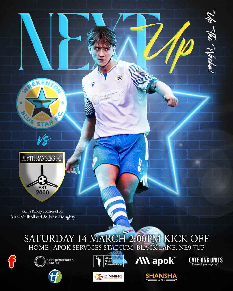 Wrekenton Blue Star FC tweet media
