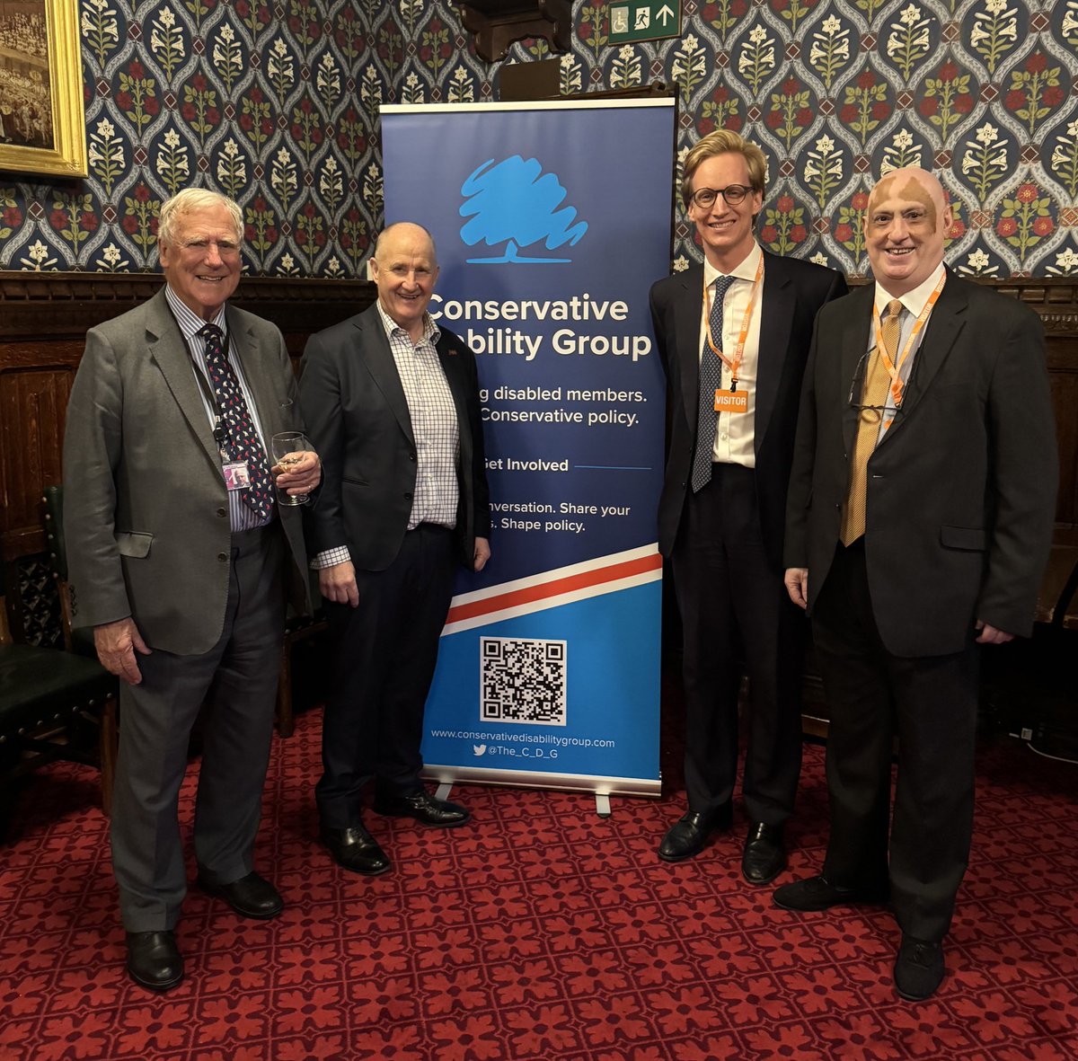 The_C_D_G's tweet photo. Great to see Party Chairmen past, @HuddlestonNigel, and present, @kevinhollinrake, at our reception last night! Both have been strong advocates for the CDG. https://t.co/KpmVw1Ammw