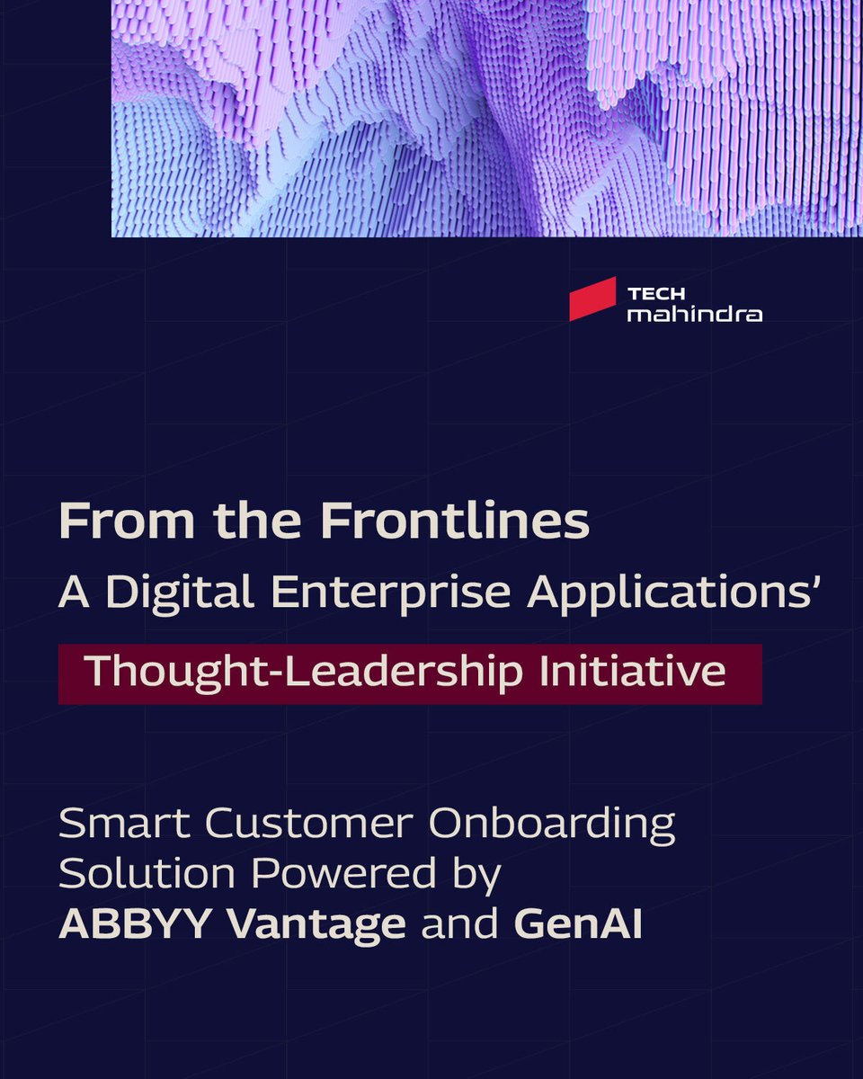 Tech Mahindra tweet media