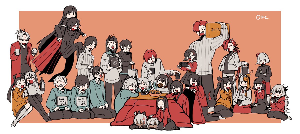 #みんなのデフォルメと等身絵の比較が見たい