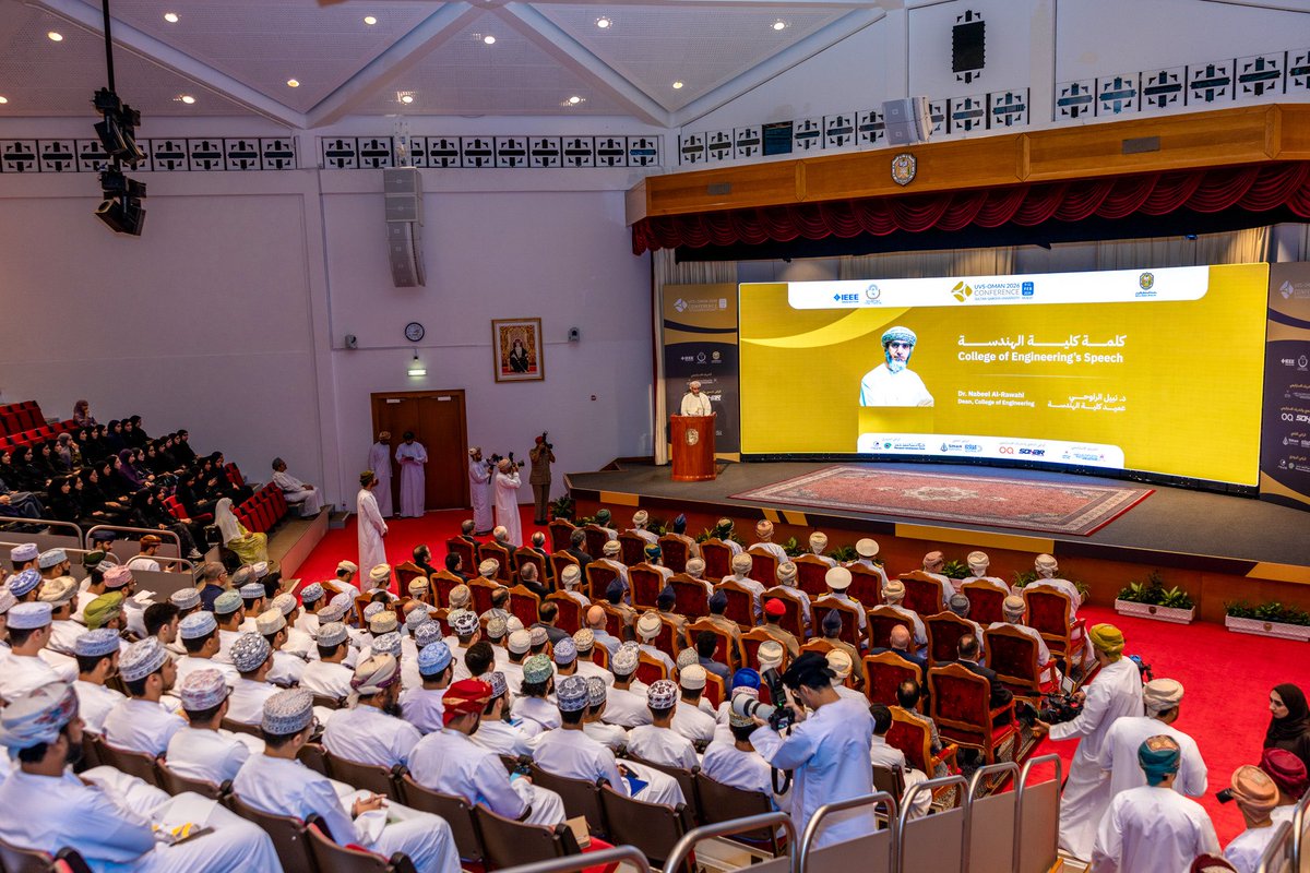 GcetOm's tweet photo. إنجاز يُضاف إلى سجل طلابنا 👏

حقق طلبة تخصص الأتمتة وهندسة الروبوتات من قسم الهندسة الكهربائية والإلكترونية المركز الأول في مسابقة
Unmanned Autonomous Cars (UAC 2026)
وذلك ضمن فعاليات المؤتمر الدولي الثالث لأنظمة المركبات غير المأهولة الذي نظمته كلية الهندسة بجامعة السلطان قابوس https://t.co/tak8G1MFBH