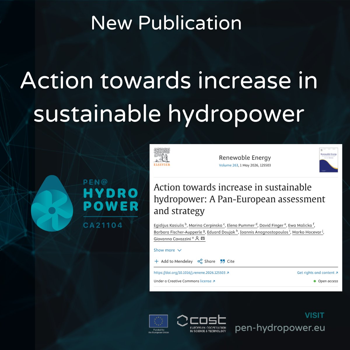 PEN@Hydropower tweet media