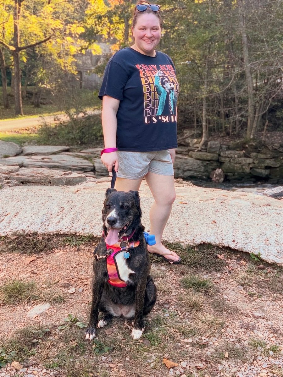 TheKristenKae's tweet image. So thankful for our sweet Poppy! 🐾 Can’t believe she’s 9 already—it feels like just yesterday we adopted our "crazy" 1-year-old pup. 🤪
She makes every outing a joy with her happy spirit. The love of a dog is such a pure gift &amp;amp; we’re so lucky she’s our fur baby! ❤️🥰 #DogMom