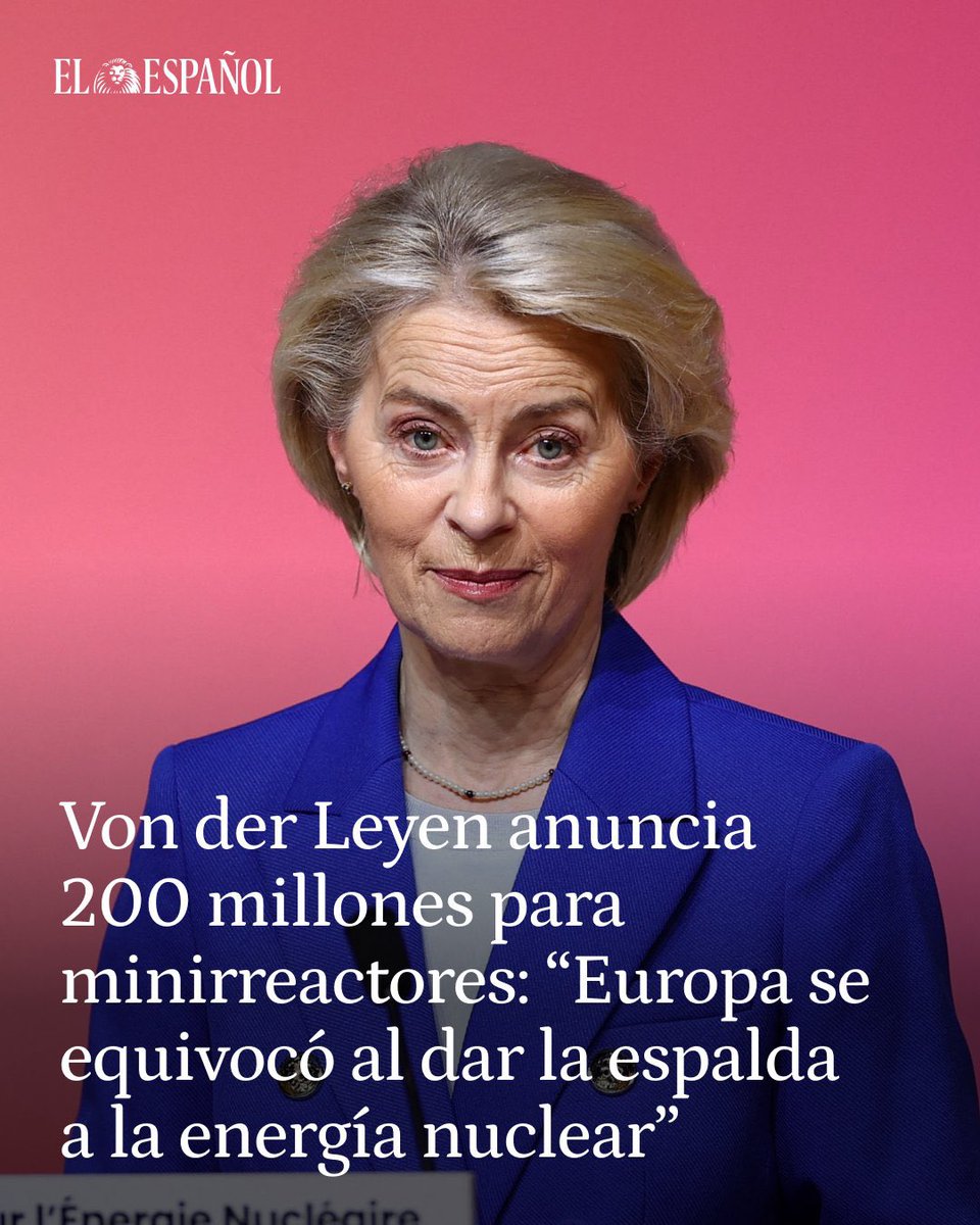 juralde's tweet photo. Von del Leyen comenzó la persecución del lobo en Europa, impulsó el retroceso en las políticas verdes, cuestionó la legalidad internacional para justificar la guerra contra Irán, y ahora subvencionará la tecnología nuclear. 

Von del Leyen es una maldición para Europa. https://t.co/icr9oGQdQH