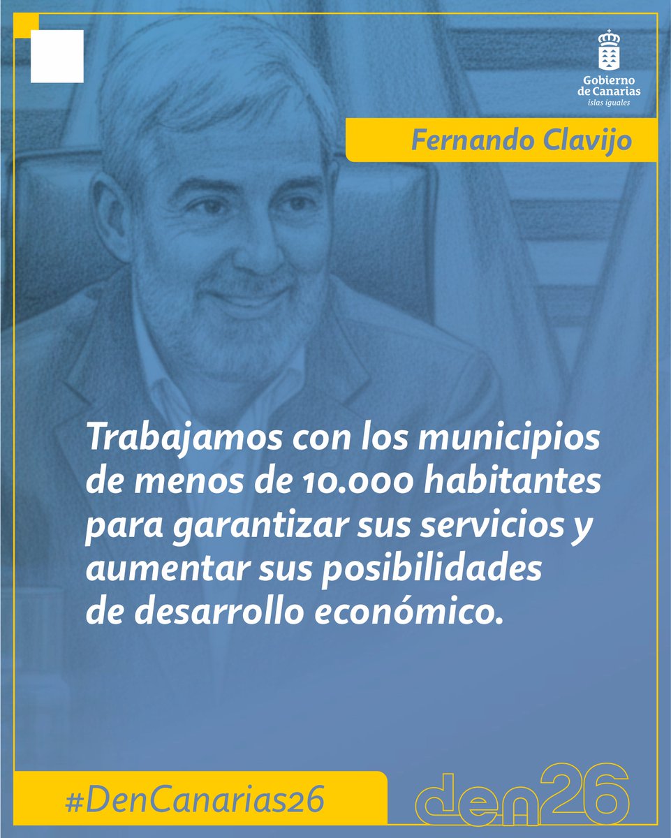 FClavijoBatlle's tweet photo. Nuestro objetivo es fomentar un crecimiento sostenible de Canarias y abordar el reto demografico para garantizar una sociedad próspera en el futuro. 

Agradezco la participación de los municipios de los cabildos, entidades y universidades públicas para hacer frente a este reto.
#DENCanarias26