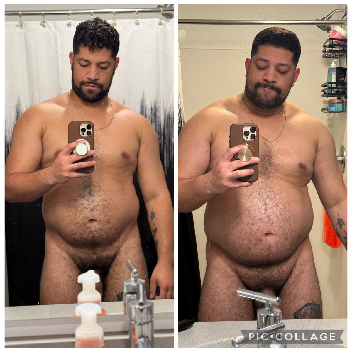 19moose9six's tweet photo. A year apart 😳 Imagine if I was getting help to gain, this is just from my normal eating habits. https://t.co/VYTViMAl4i