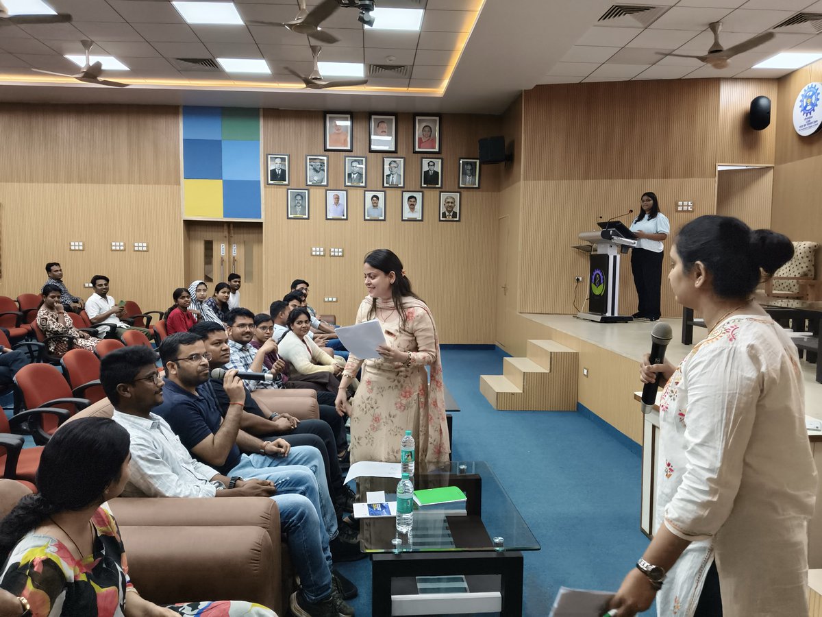 acsir41390's tweet photo. 🌸 International Women’s Day Celebration 🌸

AcSIR Science Club CSIR-CIMAP celebrated International Women’s Day to recognize and appreciate the contributions of women in science.
The event featured an engaging quiz competition with enthusiastic participation from students. https://t.co/HAcpks5lFE