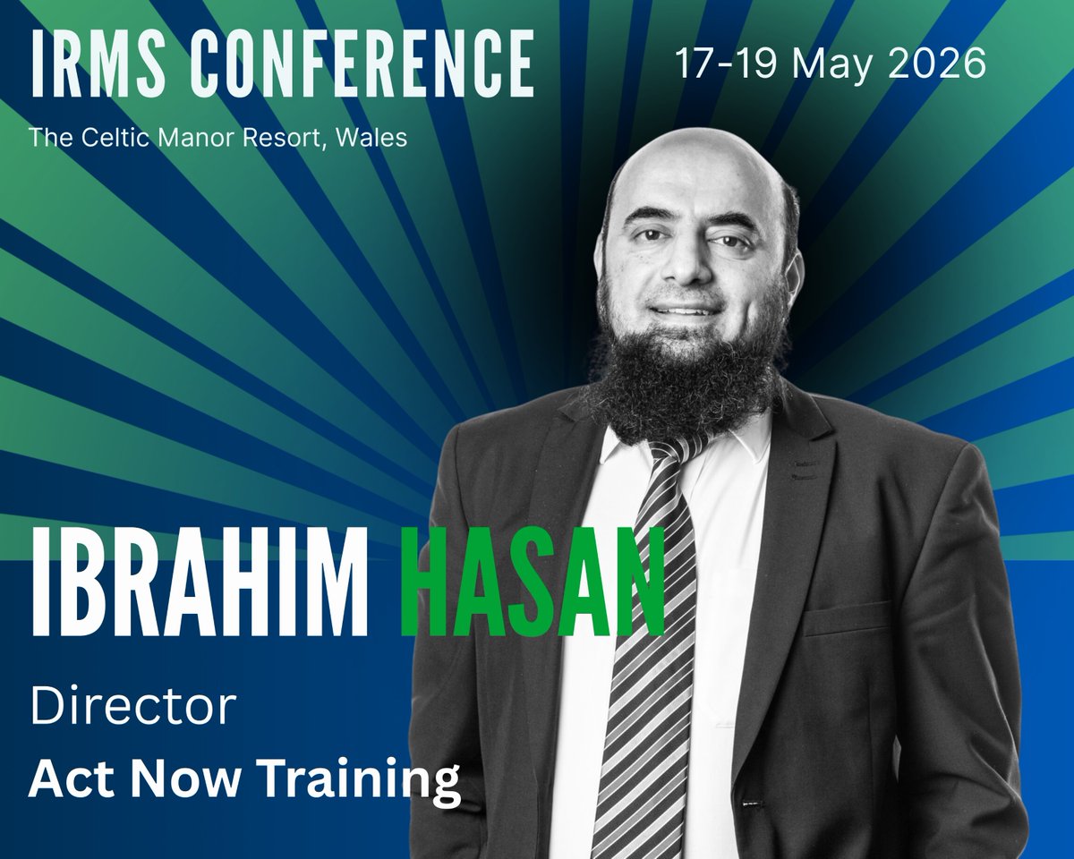 IRMS Conference tweet media