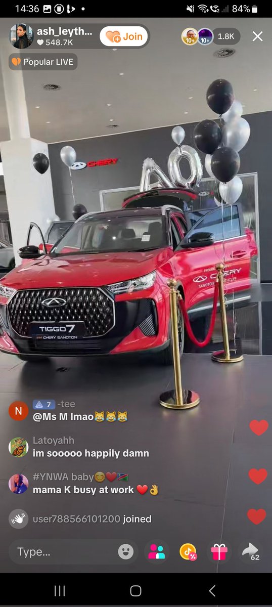 Renewed AMBASSADORSHIP 
Newest TIGGO 7 
THey can ONLY SABAWELI 
4th car YES IT'S 4th don't argue