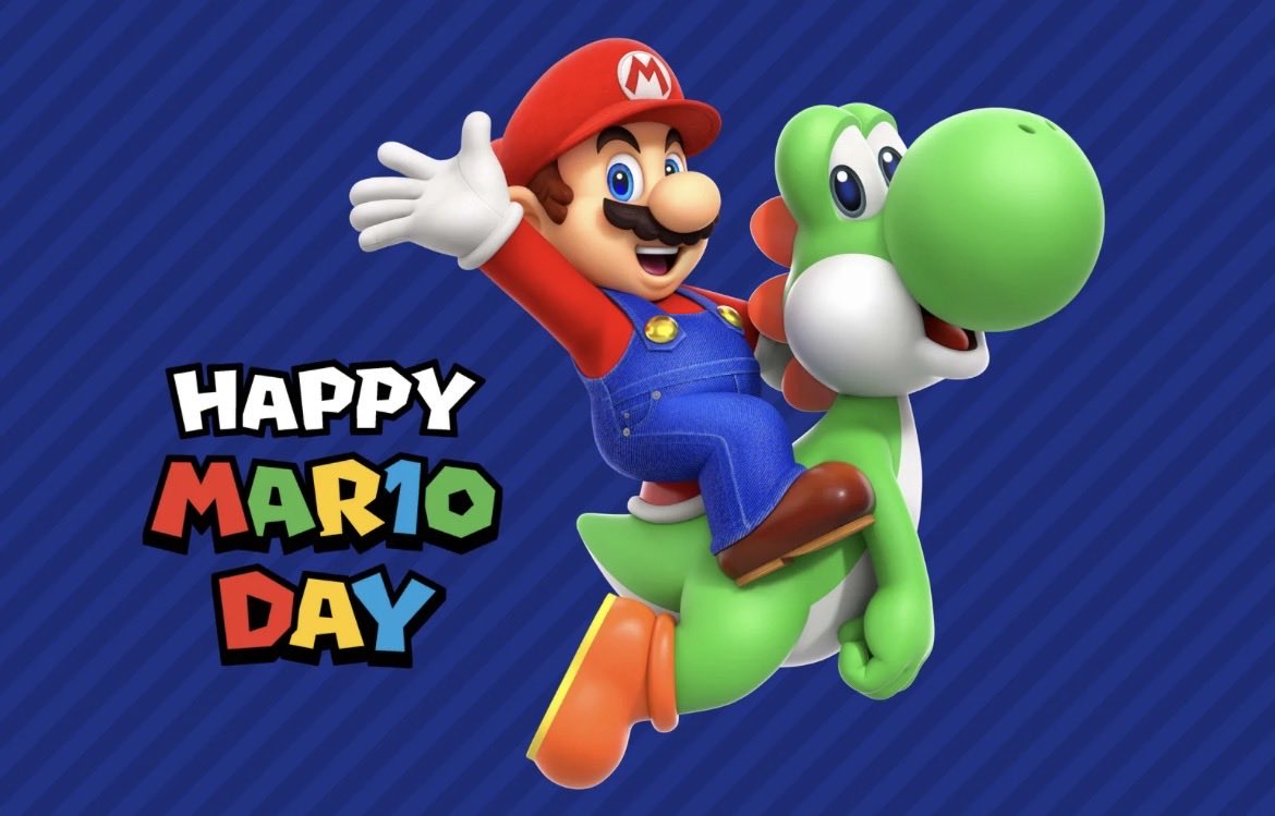Happy #MarioDay! Mar10