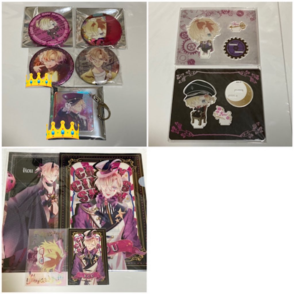 交換 譲渡 DIABOLIK LOVERS ディアラバ ディアラヴァ 缶バッジ ホロ