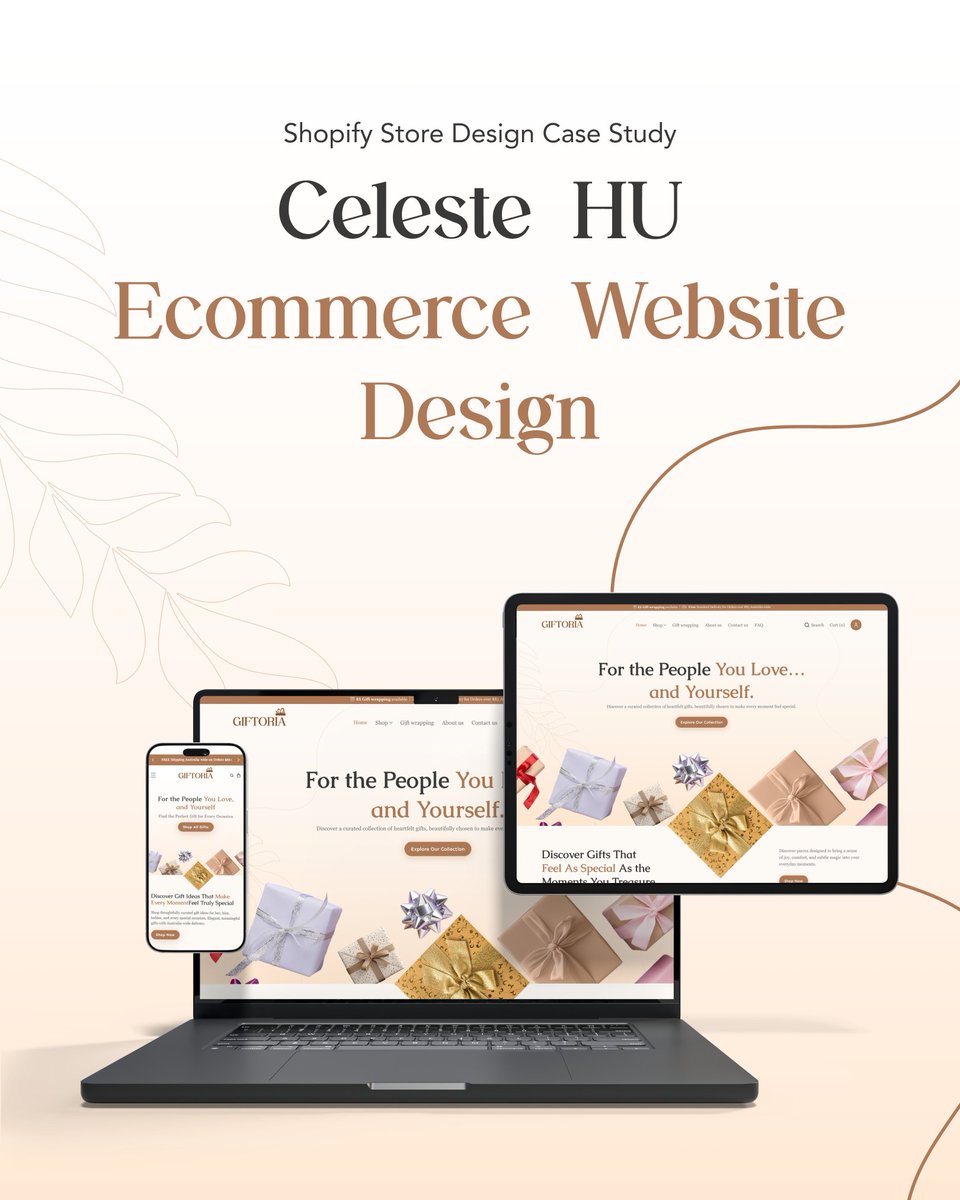 10turtle_com's tweet photo. A gifting brand needed a digital experience as thoughtful as the products it sells.

So we designed a Shopify store that feels warm, elegant, and effortless to explore.

Here’s the case study. 👇

#ShopifyStoreDesign #EcommerceWebsite
#ShopifyExperts #UXUIDesign #EcommerceDesign https://t.co/MRrDpQ49dj