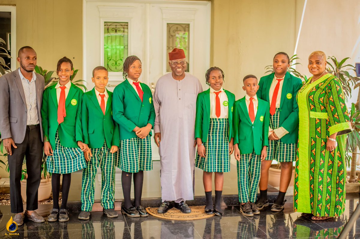 SenTanko's tweet photo. Earlier today, I had the pleasure of engaging in an interactive session with students of Valyd Ella Modern School, Lokogoma. It was an inspiring opportunity to interact with these bright young minds and discuss important issues surrounding education, leadership, and personal growth.

During the session, I spoke about my role as the Board Chairman of the Universal Basic Education Commission (UBEC), particularly the responsibility of ensuring that out-of-school children are brought back into the classroom. I highlighted the goals of the Commission and the efforts of the Federal Government toward improving access to quality basic education across the country.

I also discussed some of the achievements recorded so far, as well as the direction the Commission is taking to strengthen the basic education system and provide better opportunities for Nigerian children.

Beyond policy discussions, the students were eager to learn about my personal journey. I shared insights into my lifestyle, some of the challenges and setbacks I have experienced along the way, how I balance family life with public responsibilities, and even lighter moments discussing my favorite food and music.

I commend the students who actively participated in the session  Ella, Splendor, Mabel, Muhammad, Deborah, and Blossom, whose thoughtful questions made the conversation lively and engaging.

Engaging with young people and encouraging them to believe in education, discipline, and hard work remains one of the most fulfilling aspects of leadership. I appreciate the management of Valyd Ella Modern School, Lokogoma for creating this platform to connect with the next generation of leaders.

~Al-Makura