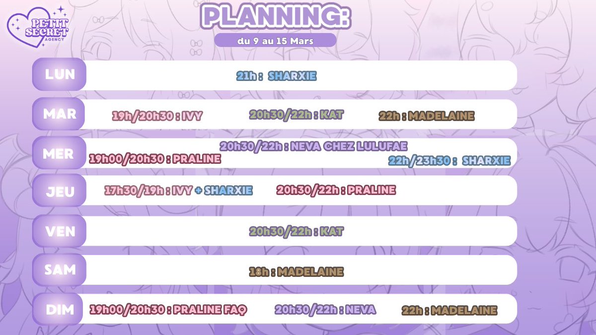 Petit Secret Agency 🎙 VtuberFR tweet media