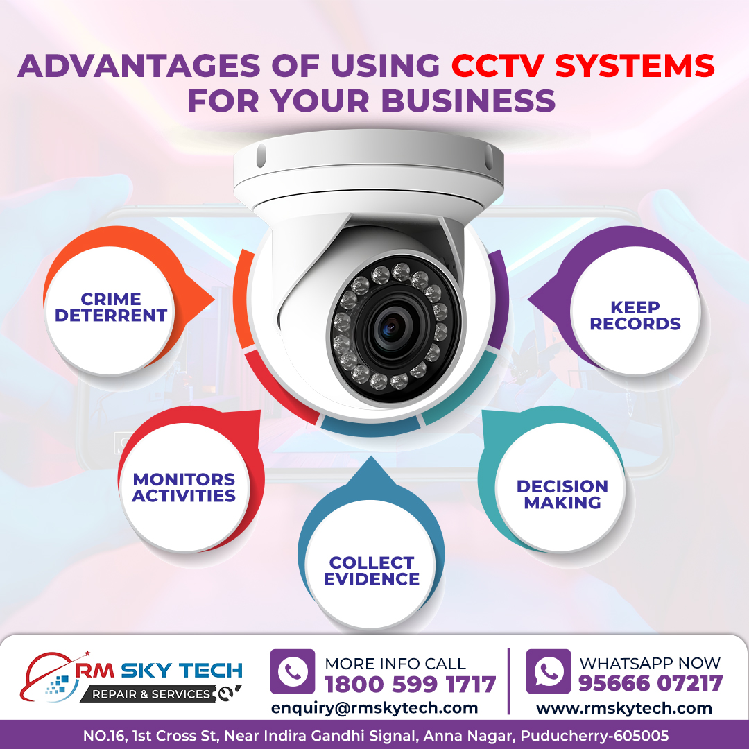 Best CCTV Installation &amp; Security Systems for Business in Puducherry | RM Skytech

#CCTVSystem #BusinessSecurity #RMSkytech #SecuritySolutions #PuducherryBusiness #Surveillance #SmartSecurity #SafetyFirst #PondicherryTech #CrimePrevention #CCTVInstallation