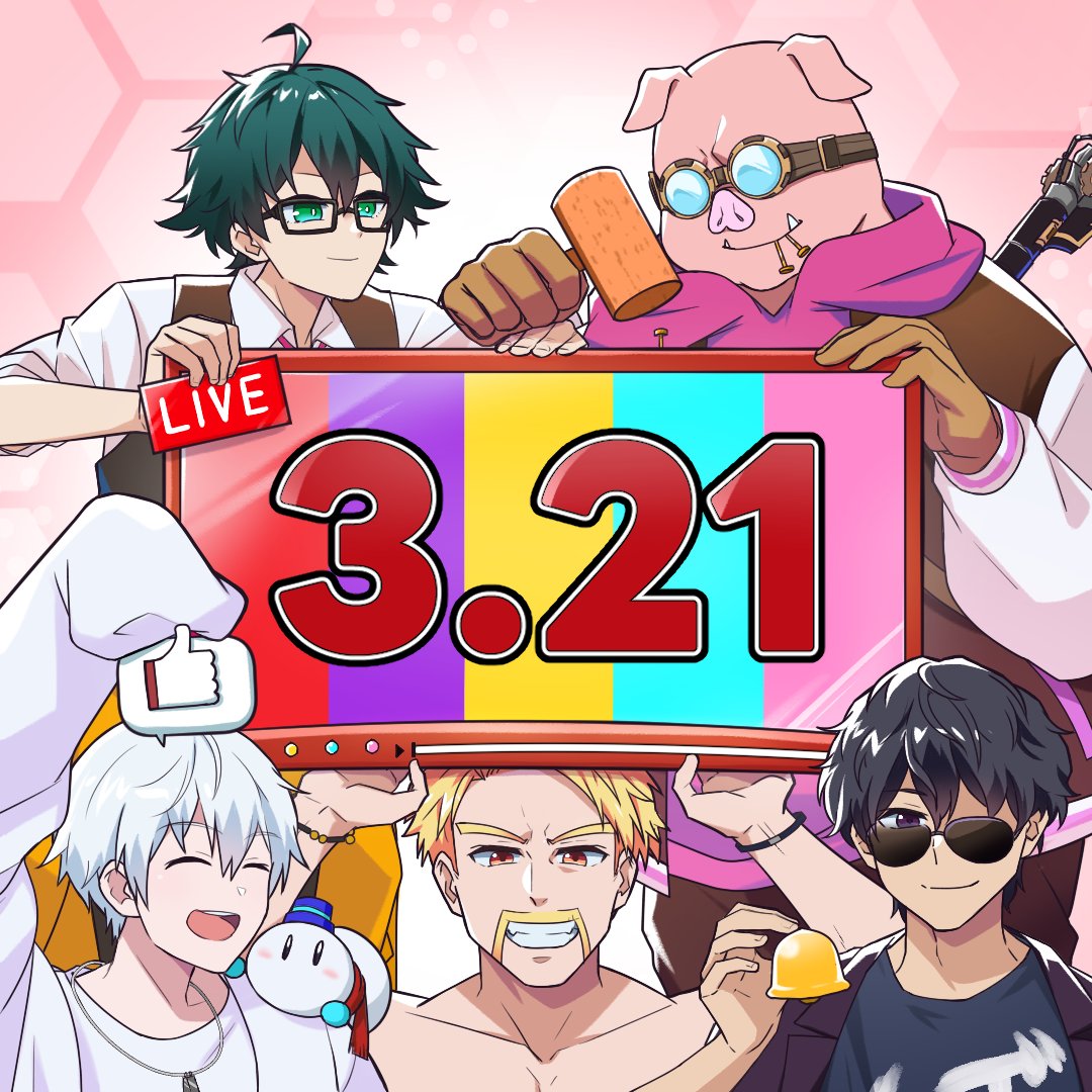 ドズル社スクランブルまであと9日📺

／
#ドズル社スクランブル 
今回の合言葉は
３‼️ ２‼️ １‼️
＼

3/21(土)18:15 プレミア公開！

ファンアート：<a href="/MAKAInoeokiba/">まかい😈</a>