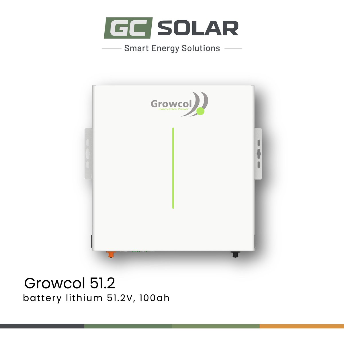 GCSolar1's tweet photo. Growcol Lithium 51.2V 100Ah Battery - Available now on our online store 📷 https://t.co/dVUeHzAzVv #poweringthefuture #gcsolar #RenewableEnergy #Growcol #Battery https://t.co/SonovJEgnF