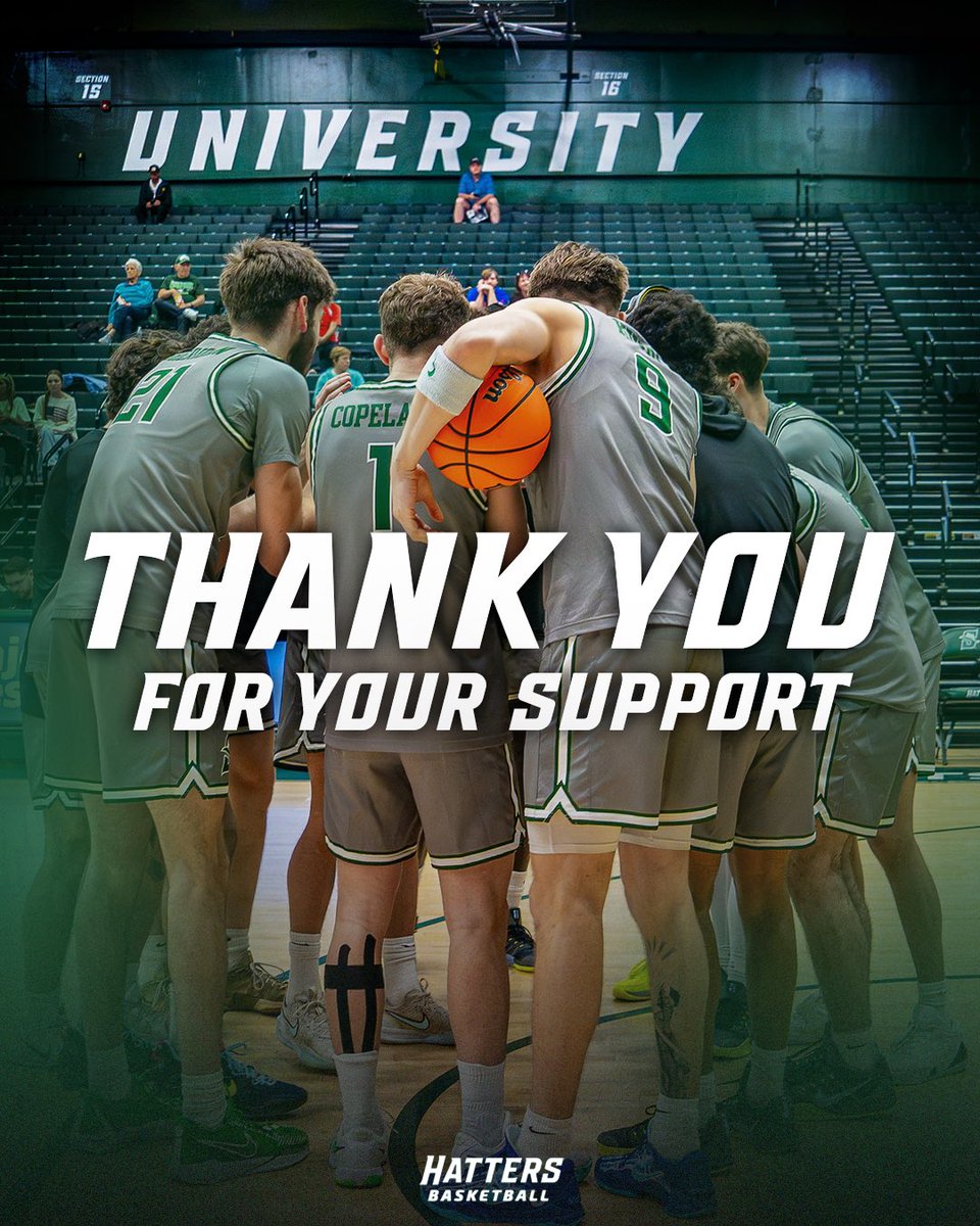 Stetson Men’s Basketball🌴 tweet media